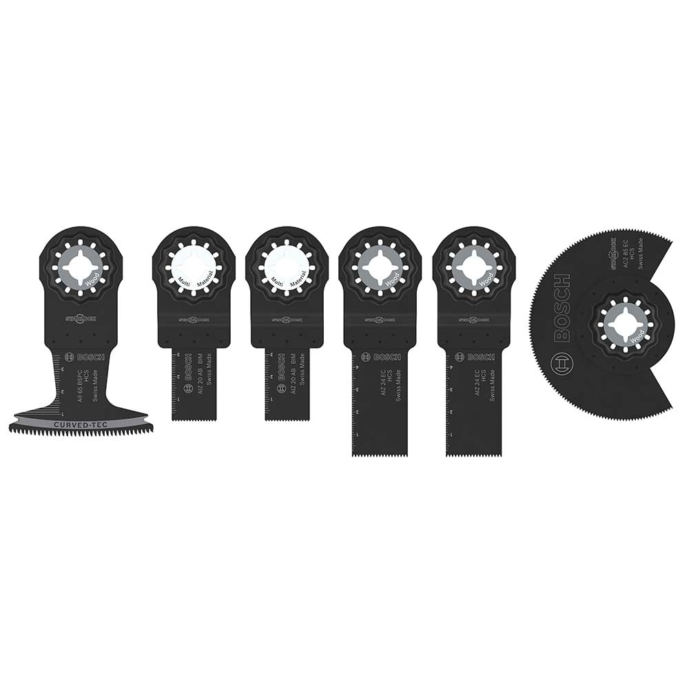 Bosch Wood Soft Metal coffret multifonction 9 lames bois
