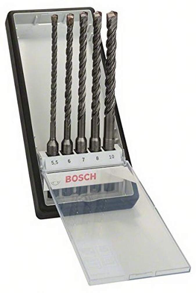 Bosch SDS plus-5 coffret forets béton 5/6/6/8/10 mm 5 pièces