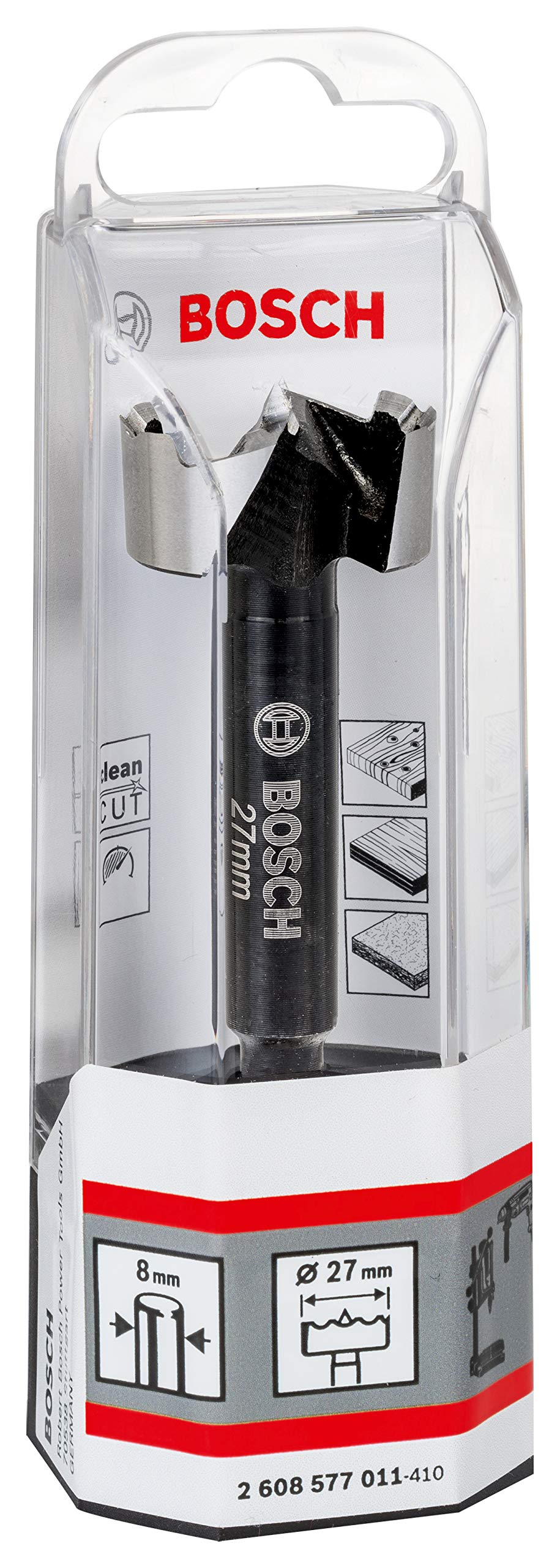 Bosch mèche Forstner bois 27 mm 90 mm précision