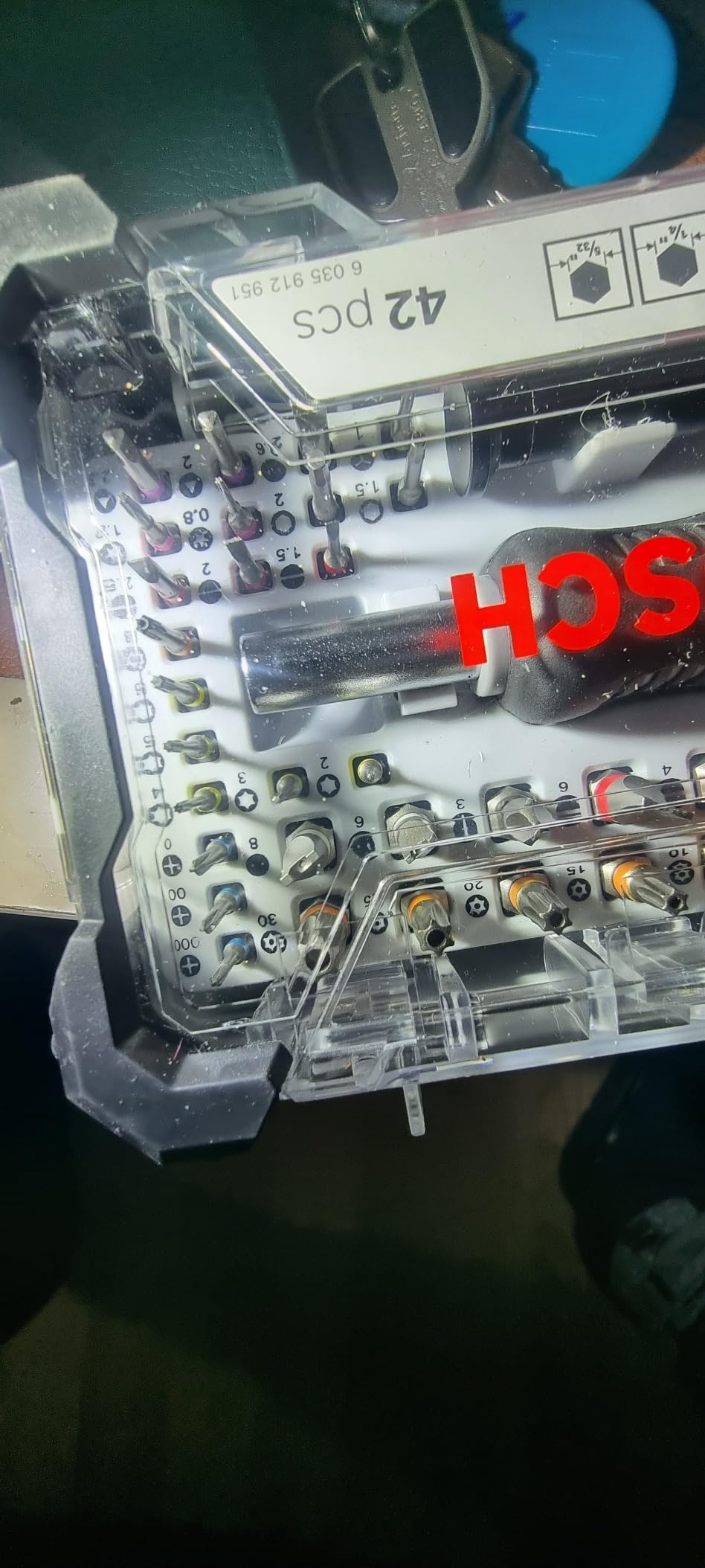 Bosch coffret embouts précision 42 pcs PH PZ Torx