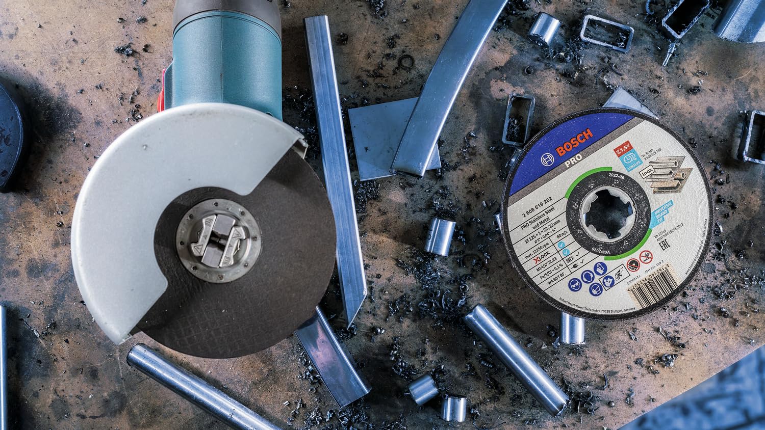 Bosch Disques disque à tronçonner inox 125x1 mm X-Lock x10