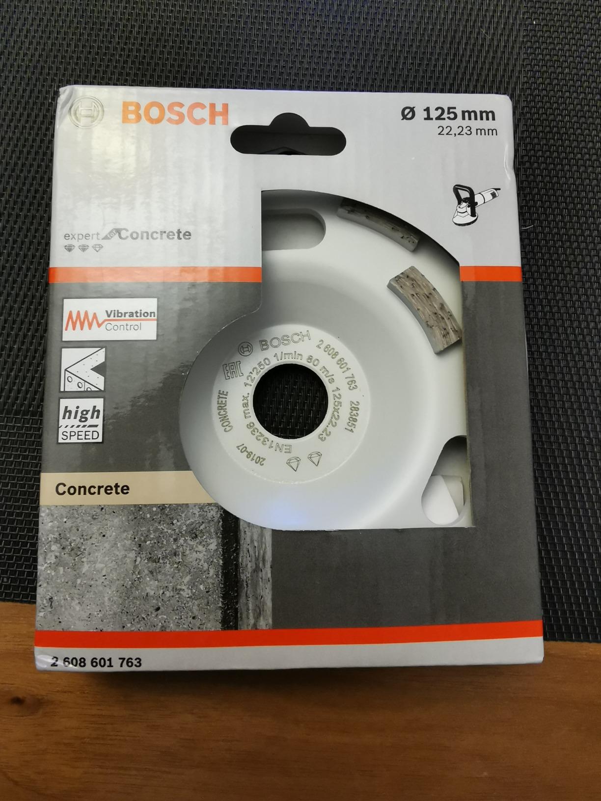 Bosch PRO Concrete Meule assiette 125mm béton