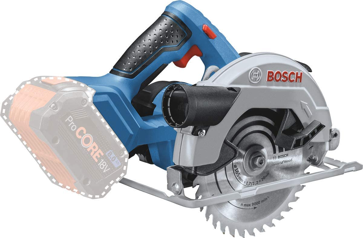 Bosch GKS 18V-57 scie circulaire sans fil 165 mm + batterie 5Ah