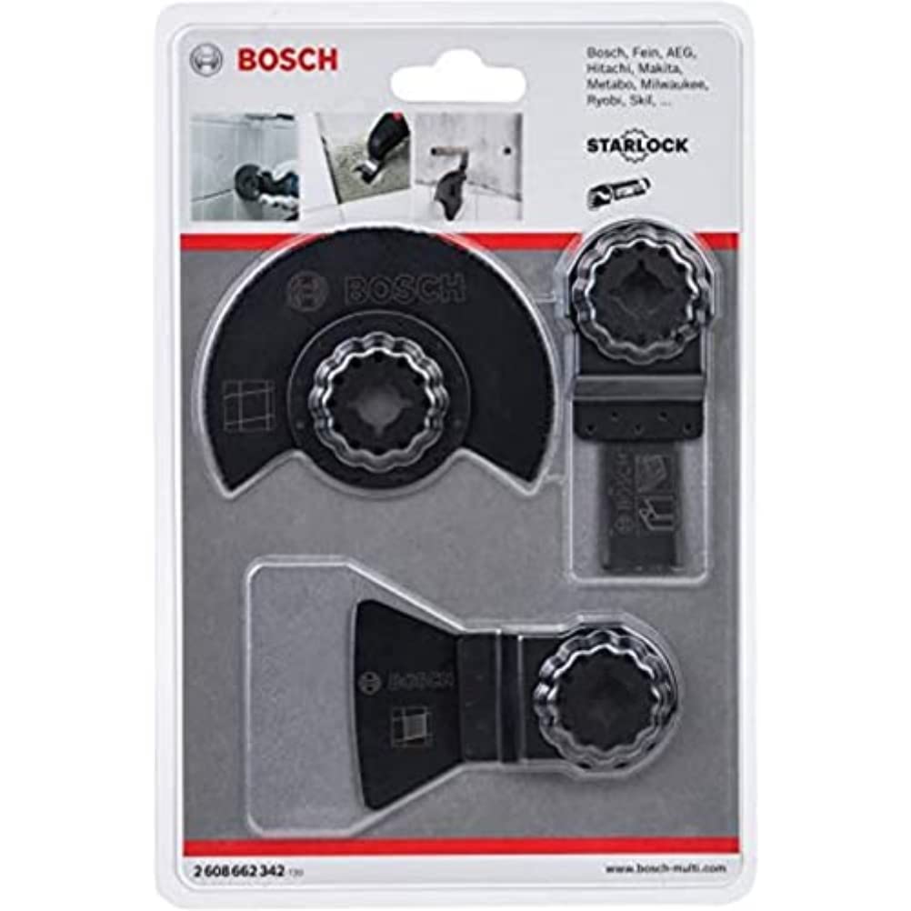 Bosch Coffret Carreleur Multifonction AIZ ATZ ACZ 3 pcs