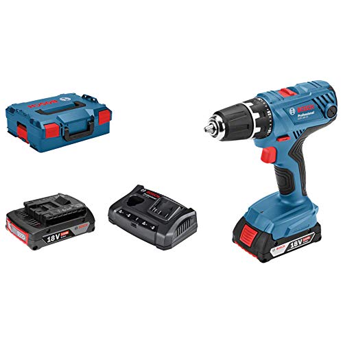 Bosch GSR 18V-21 perceuse-visseuse 2x2,0Ah L-BOXX 55 Nm