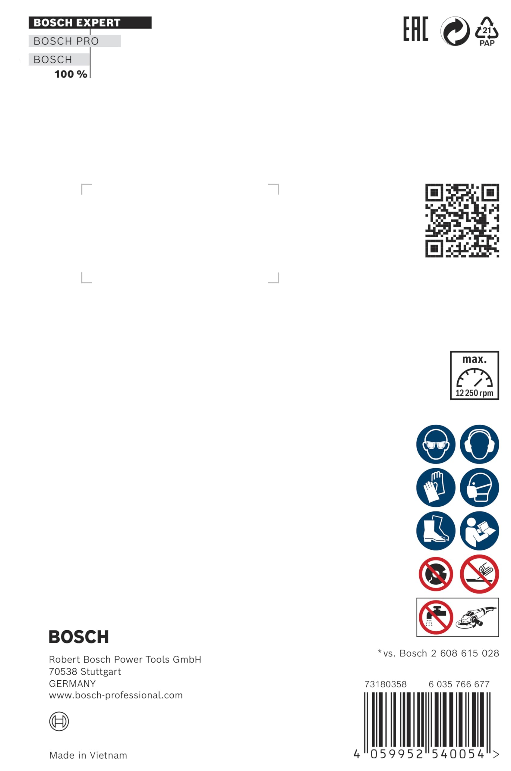 Bosch EXPERT Disque Diamant 125mm MultiMaterial X-Lock