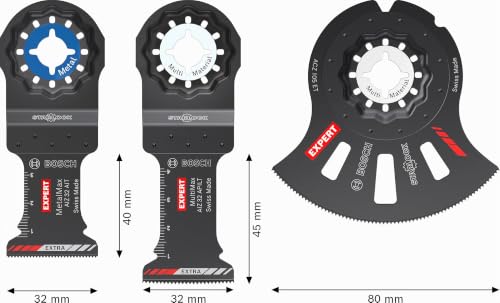 Bosch EXPERT Cutting kit 3 lames oscillantes Starlock