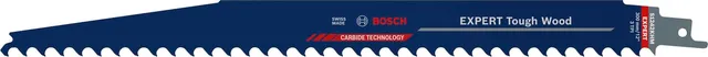 Bosch EXPERT Tough Wood lame scie sabre S1242KHM 300mm