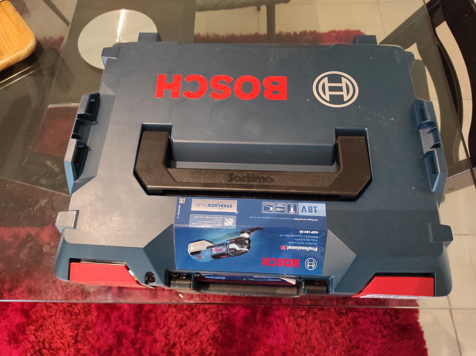 Bosch GOP 18V-28 Découpeur-Ponceur Sans Fil StarlockPlus