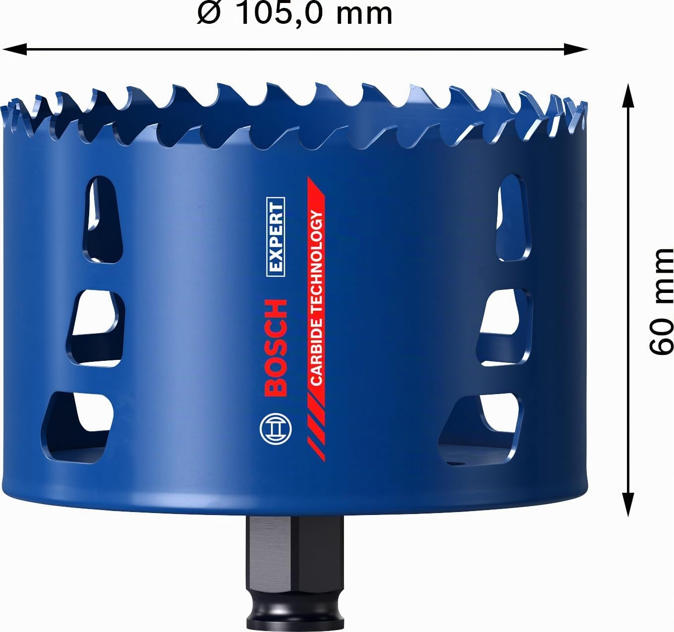 Bosch Expert scie cloche Tough Material Ø105mm