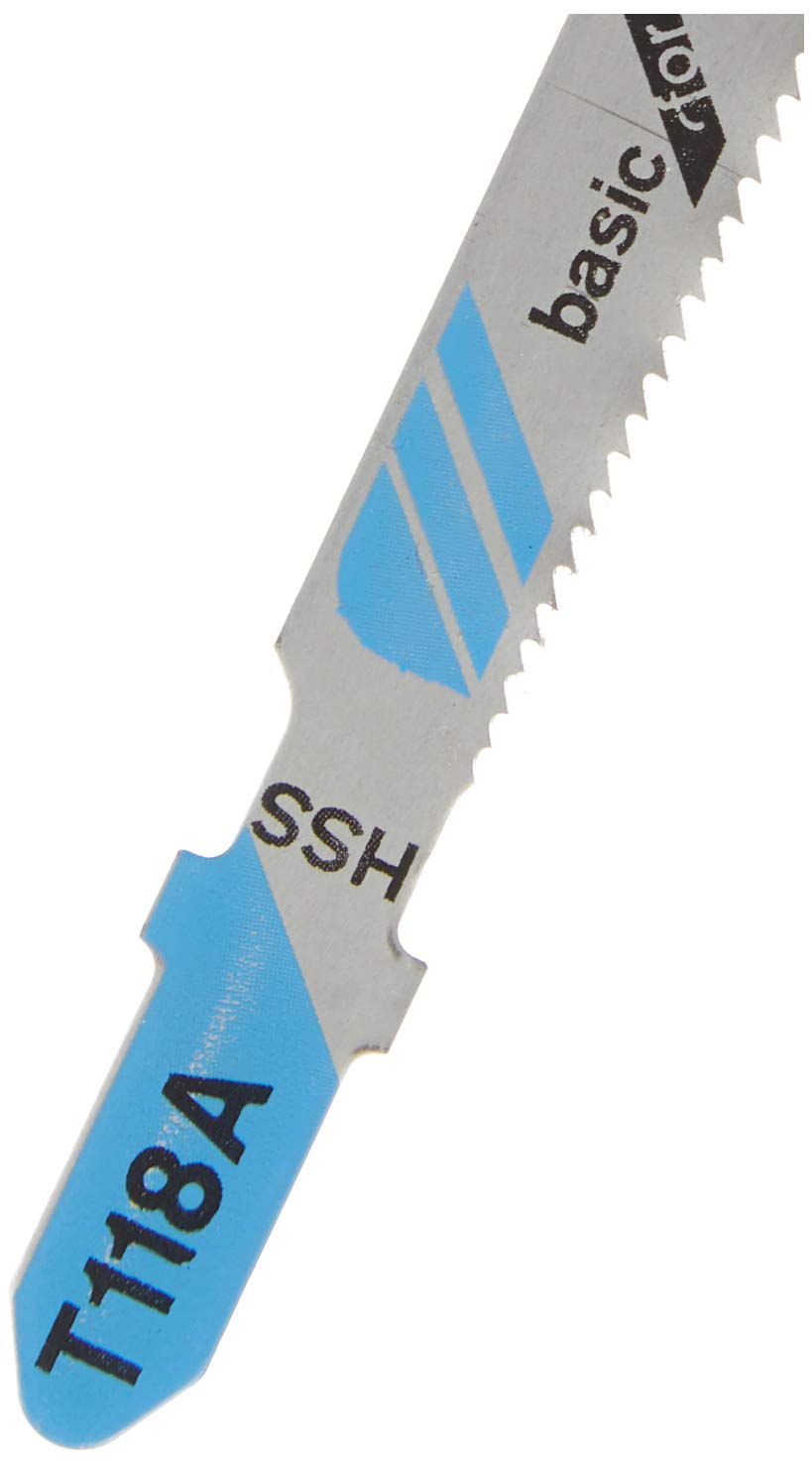 Bosch T 118 AF lame scie sauteuse métal 5 pièces tôle 1-3 mm