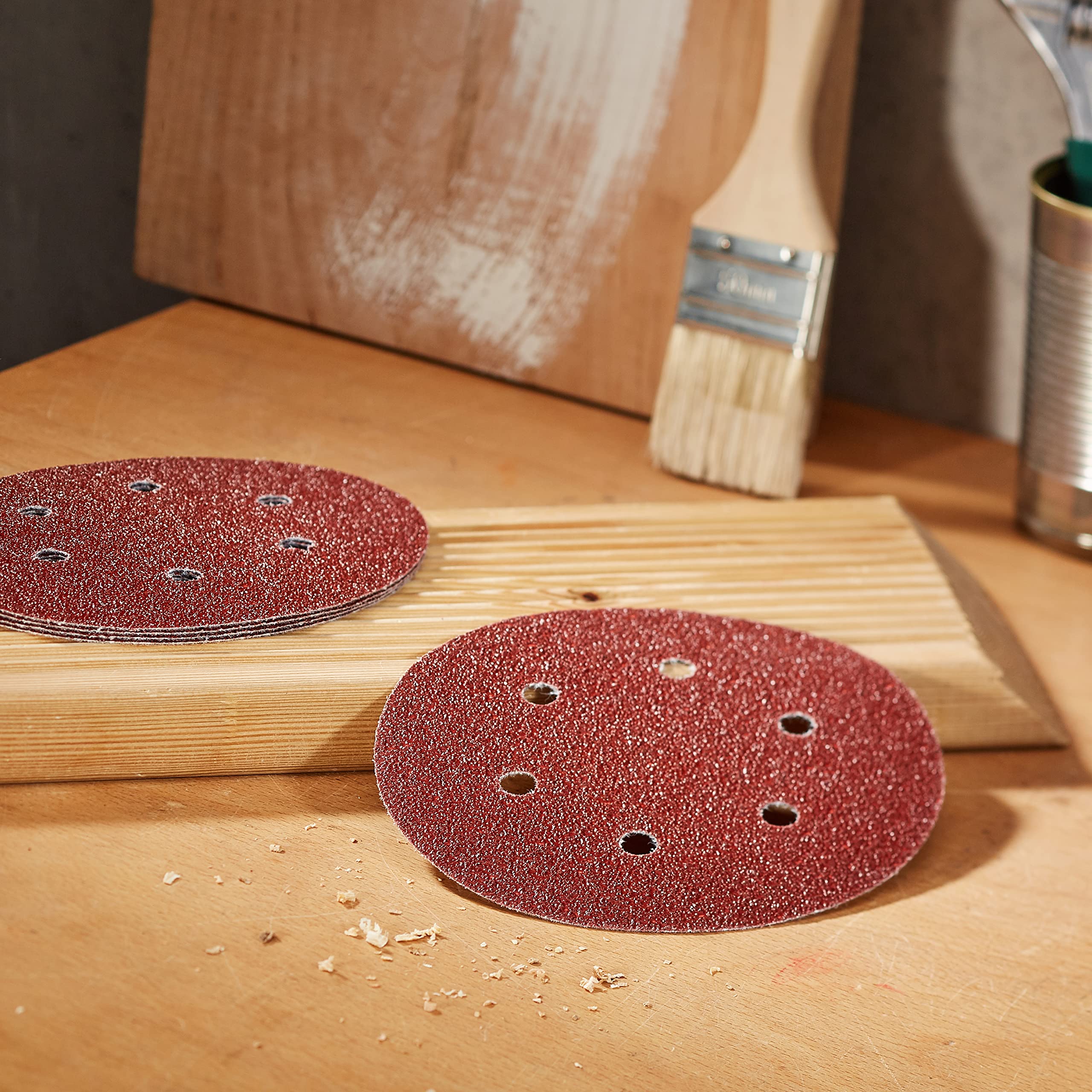 Bosch C430 disque abrasif 150 mm grain 40 lot de 5 bois