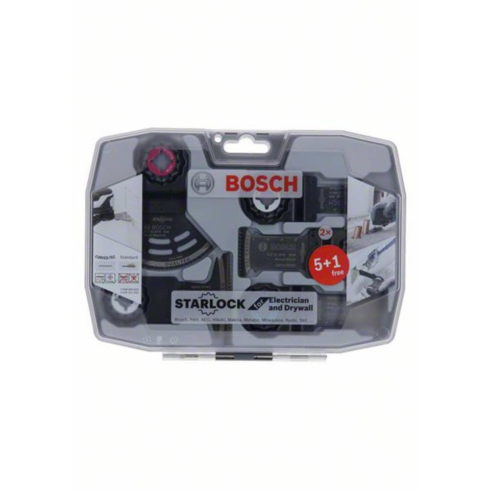 Bosch Accessoires Starlock Coffret 6 Lames Bois Métal BiM