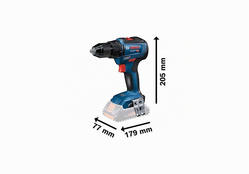 Bosch GDX 18V-200 + GSR 18V-55 set visseuses 18V 2x 4,0 Ah
