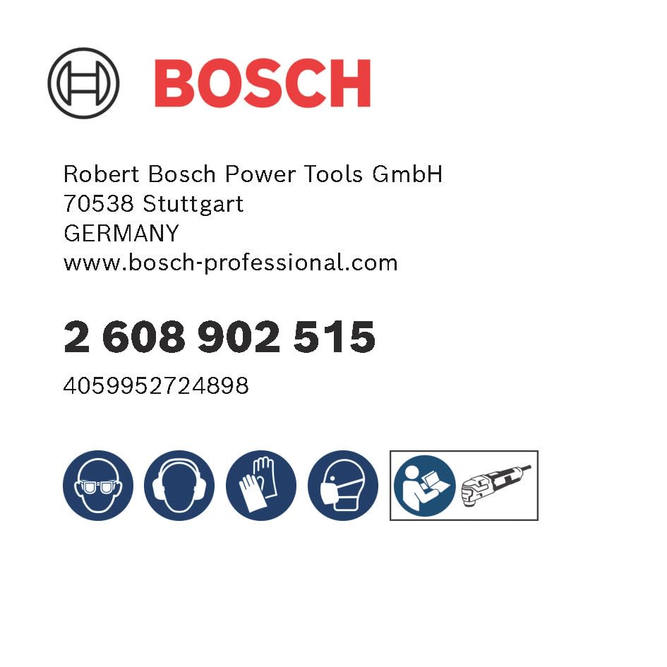Bosch Expert C470 abrasif delta 93 mm lot 50 grains mixtes