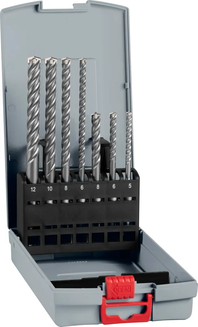 Bosch PRO SDS plus-5X coffret forets beton 7 pieces