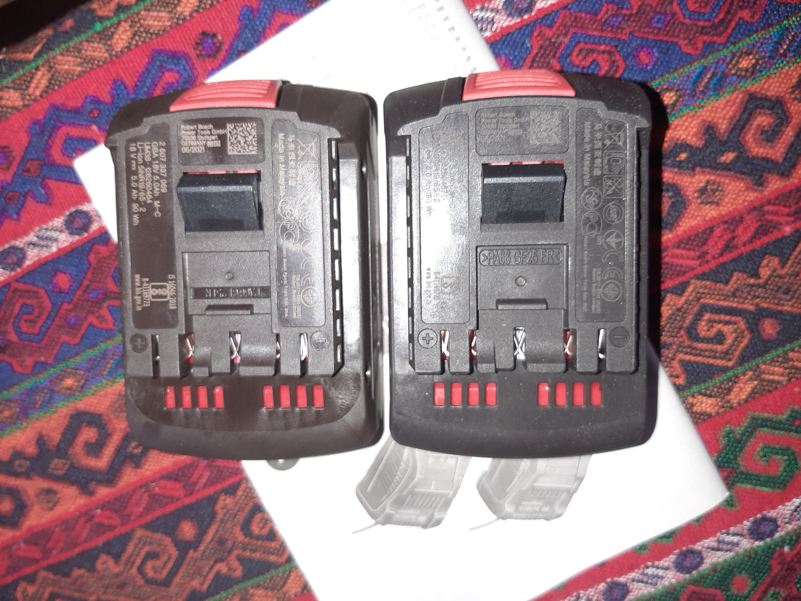 Bosch GBA 18V Starter-Set 2 Batteries 5.0Ah + Chargeur
