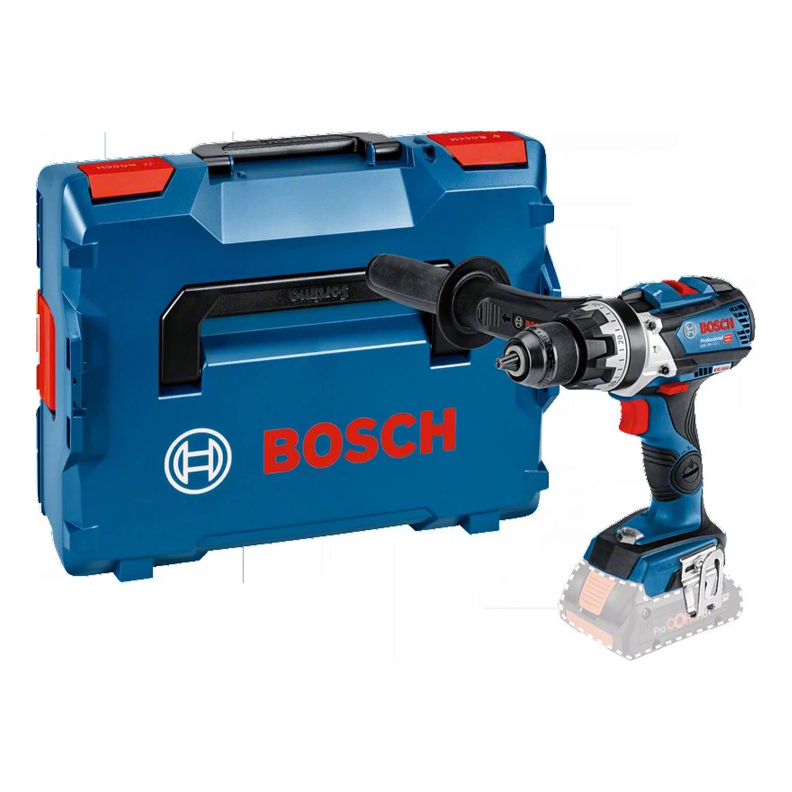 Bosch GSB 18V-110 C perceuse percussion 18V L-BOXX 2x4Ah