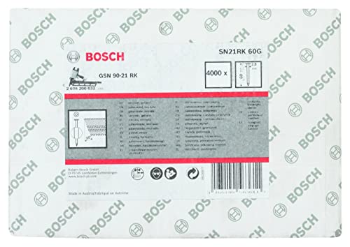 Bosch PRO SN21FH clous en bande 21° 60 mm 2,8 mm