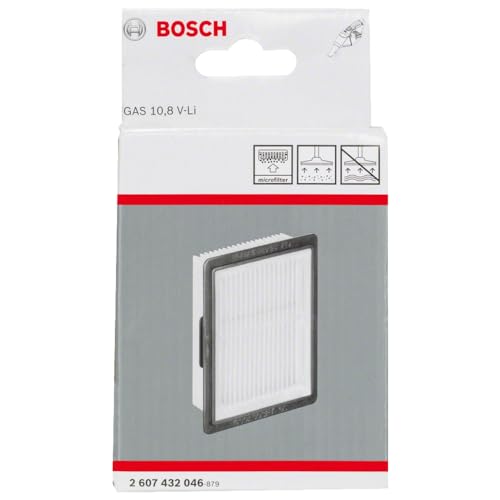 Bosch Gas 10,8V-LI filtre à plis aspirateur atelier