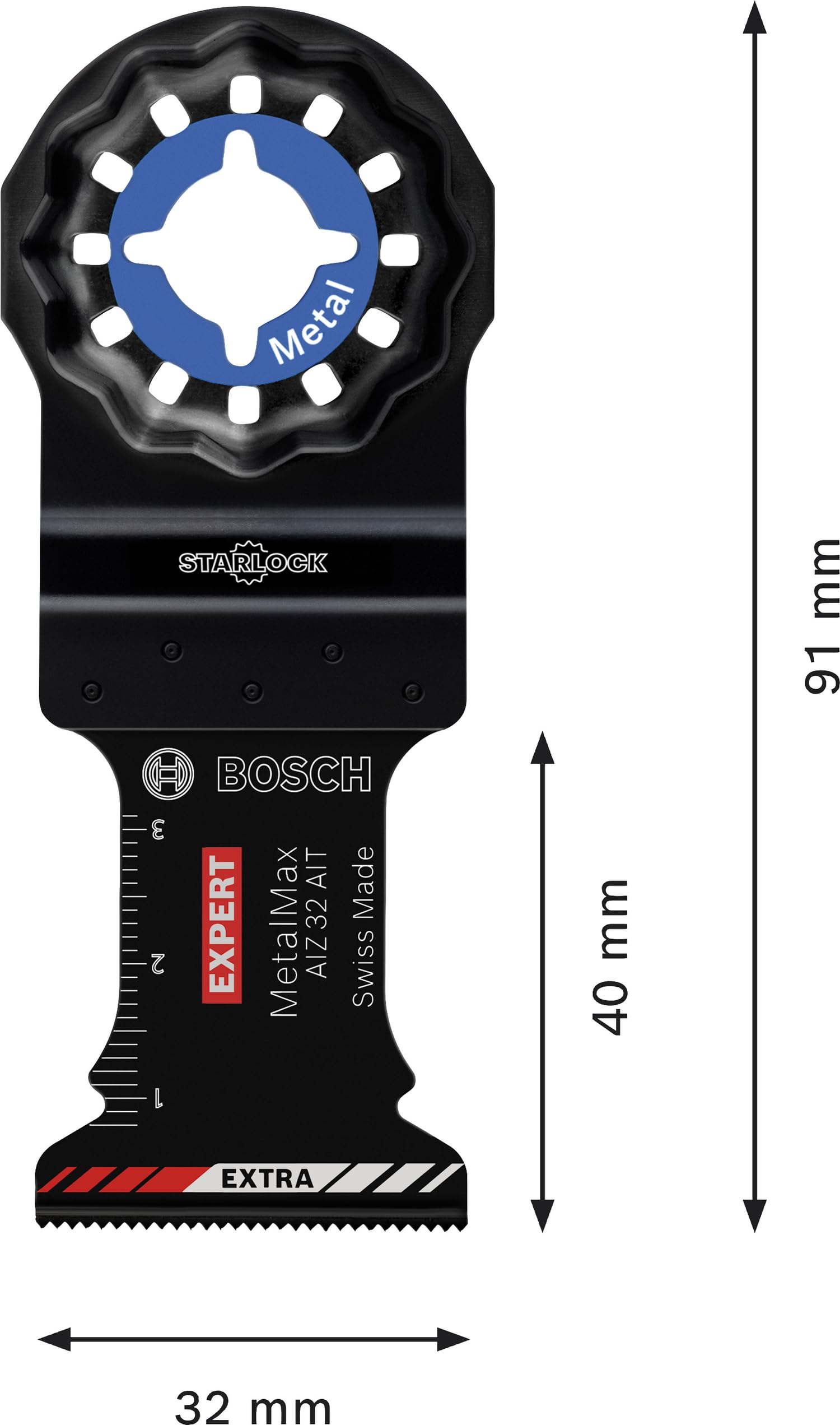 Bosch Expert lame multifonction MetalMax 32mm
