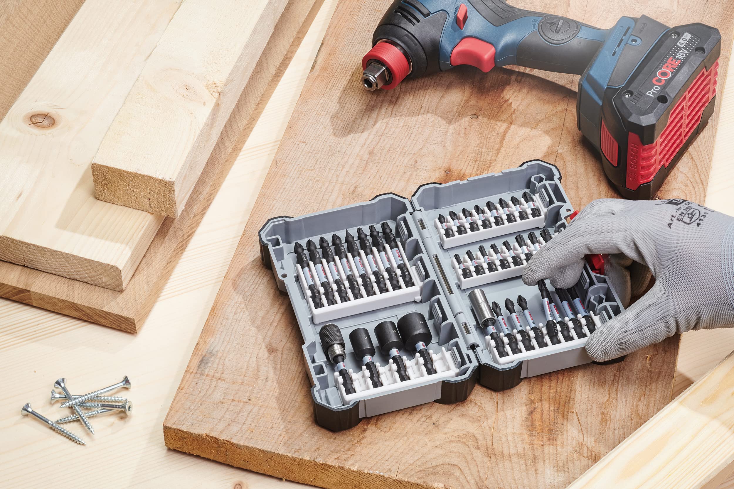 Bosch PRO Impact embouts double T20 65 mm x8