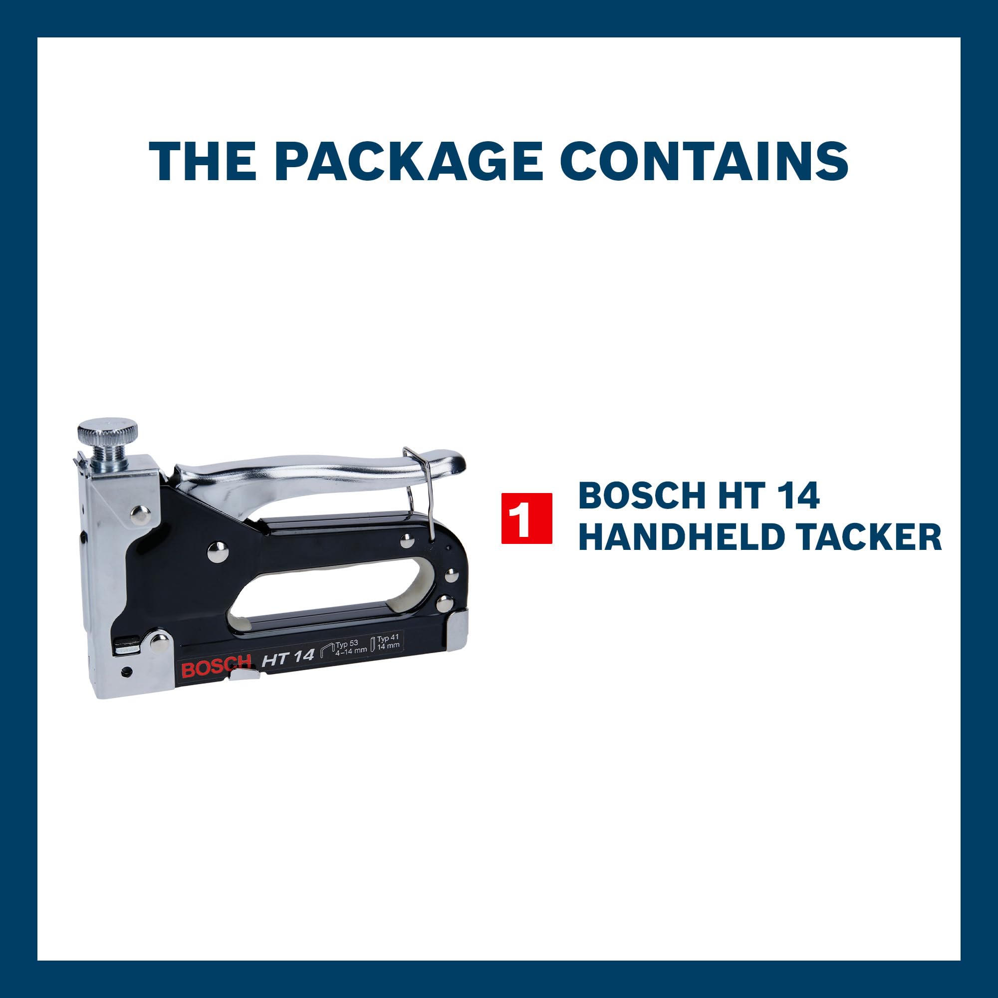 Bosch HT 14 Agrafeuse manuelle Type 53 acier