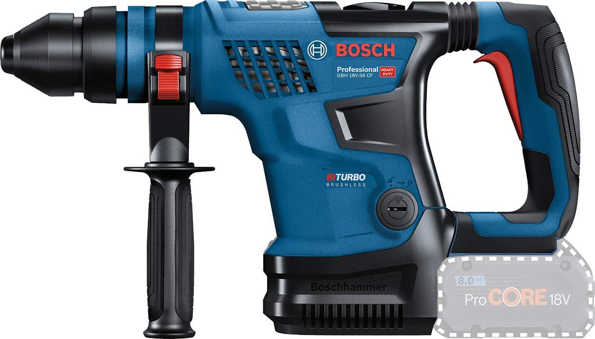 Bosch GBH 18V-34 CF perforateur SDS plus 2x5,5Ah