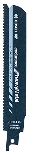Bosch Lame Scie Sabre S927BEF Métal L150 mm x5