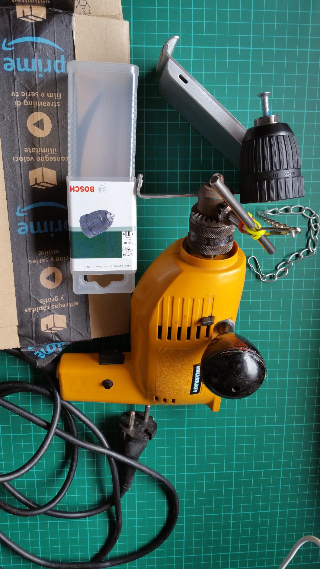 Bosch mandrin automatique 1,5-13 mm perceuse