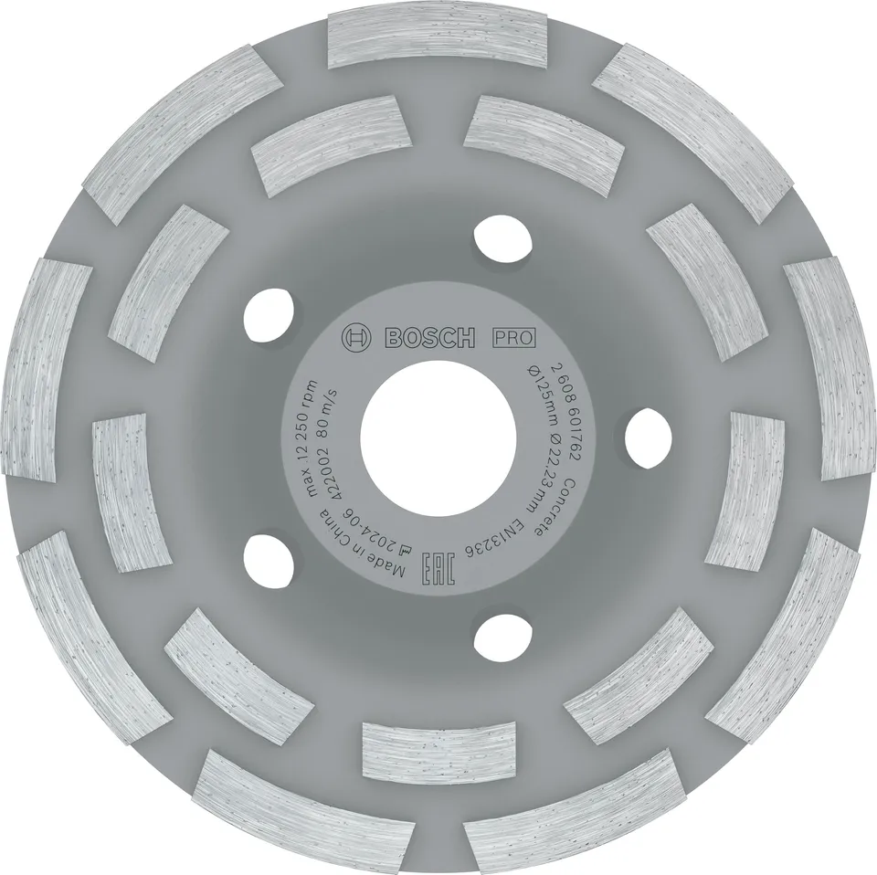Bosch Meule assiette diamant béton 125 mm