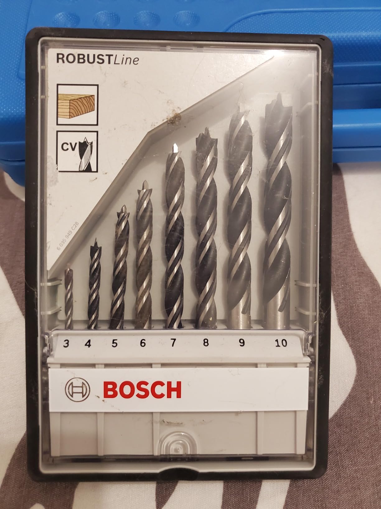 Bosch PRO Wood coffret forets bois 8 pcs 3-10 mm