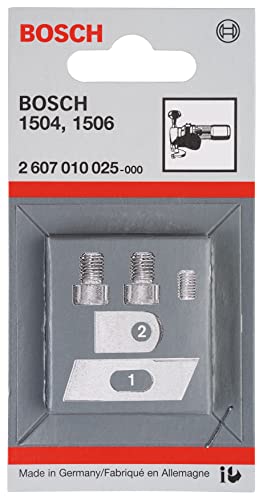 Bosch Set lames tôle GSC 1,8 5 pièces réversibles