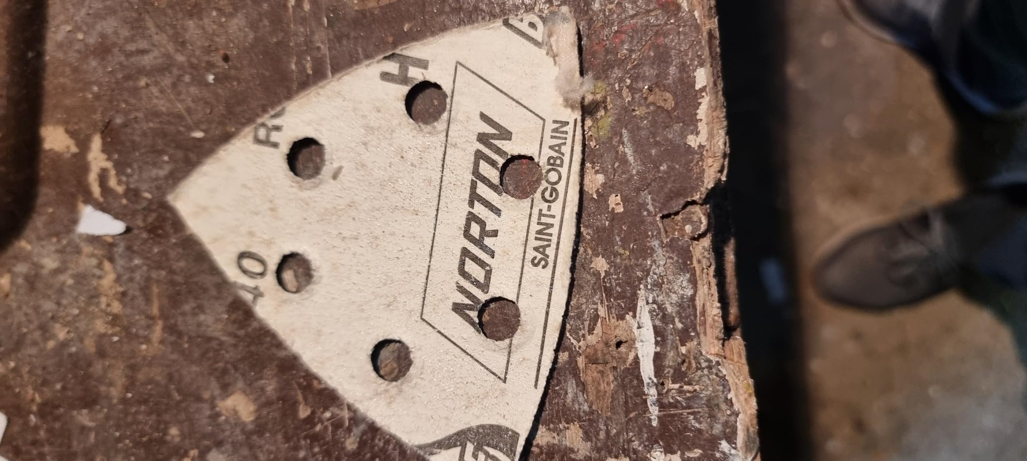 Bosch AVZ 93 G plateau abrasif Delta Starlock PMF