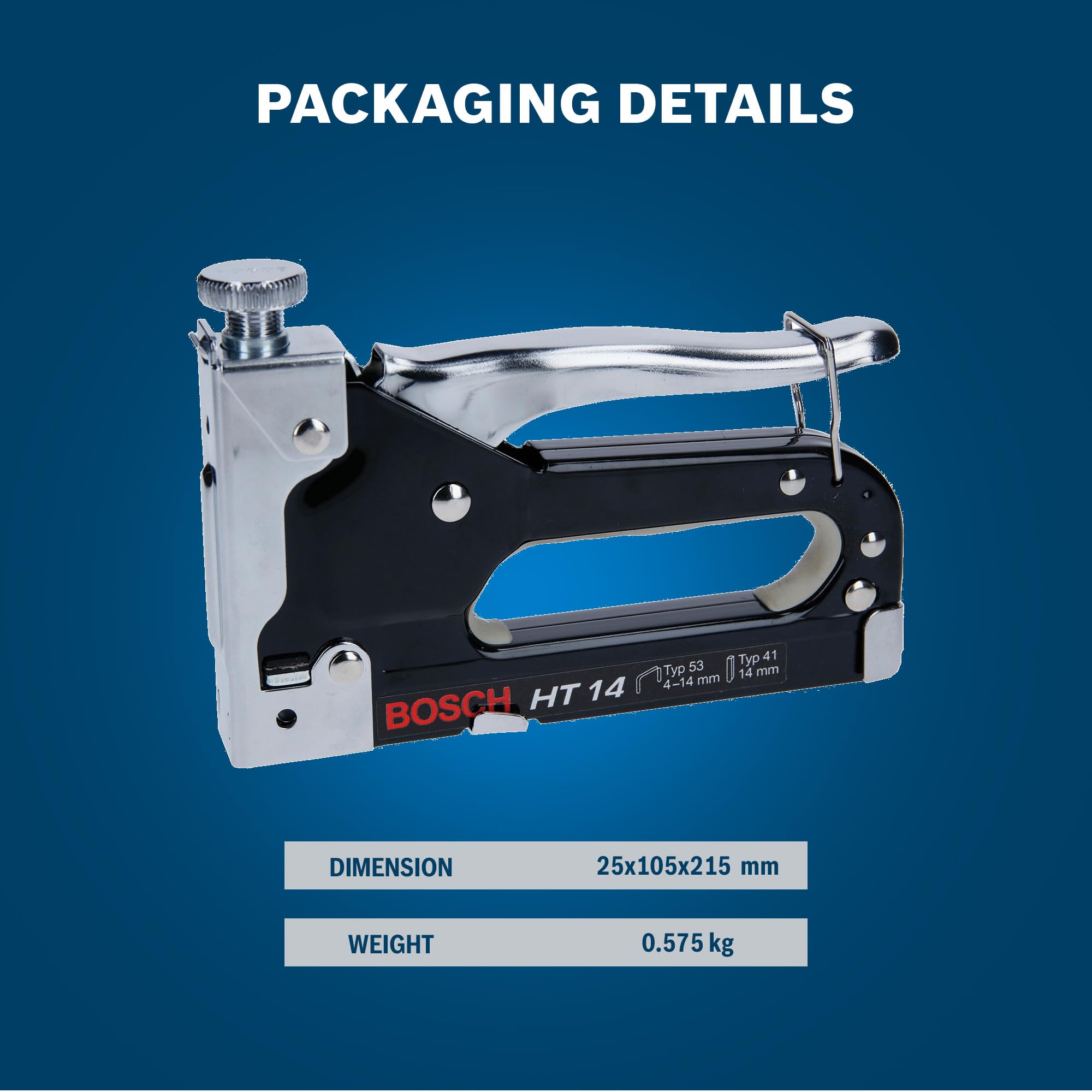 Bosch HT 14 Agrafeuse manuelle Type 53 acier