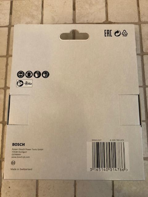 Bosch peau de mouton 130 mm bonnet polissage blanc