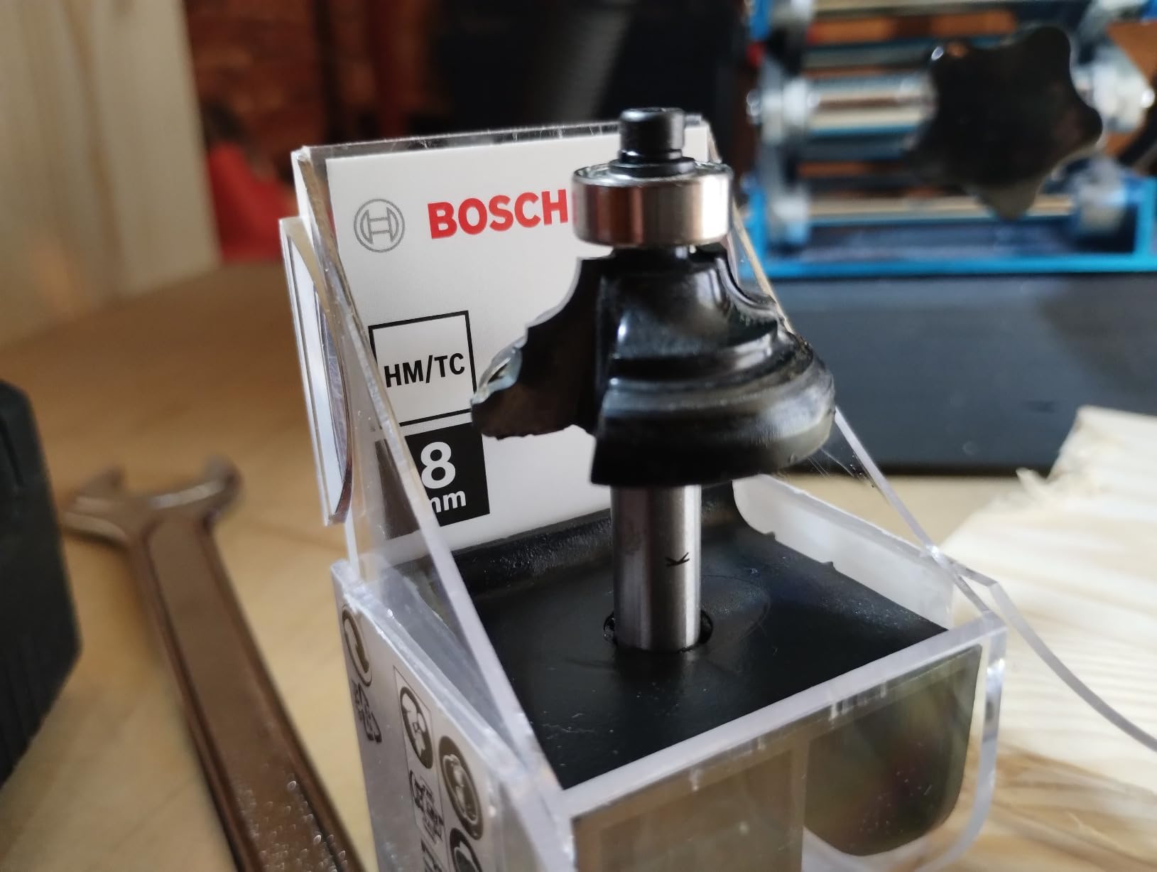 Bosch Fraise à doucine PRO R4,8mm queue 8mm bois