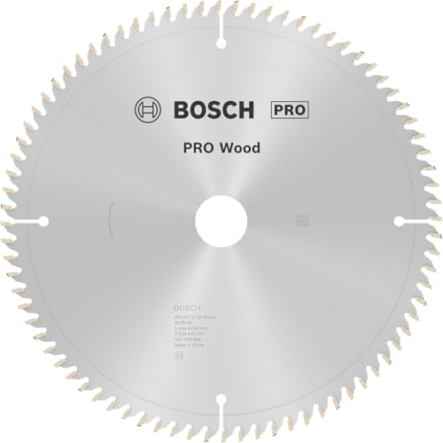 Bosch Pro Wood 254 x 30 mm 80 dents lame circulaire bois