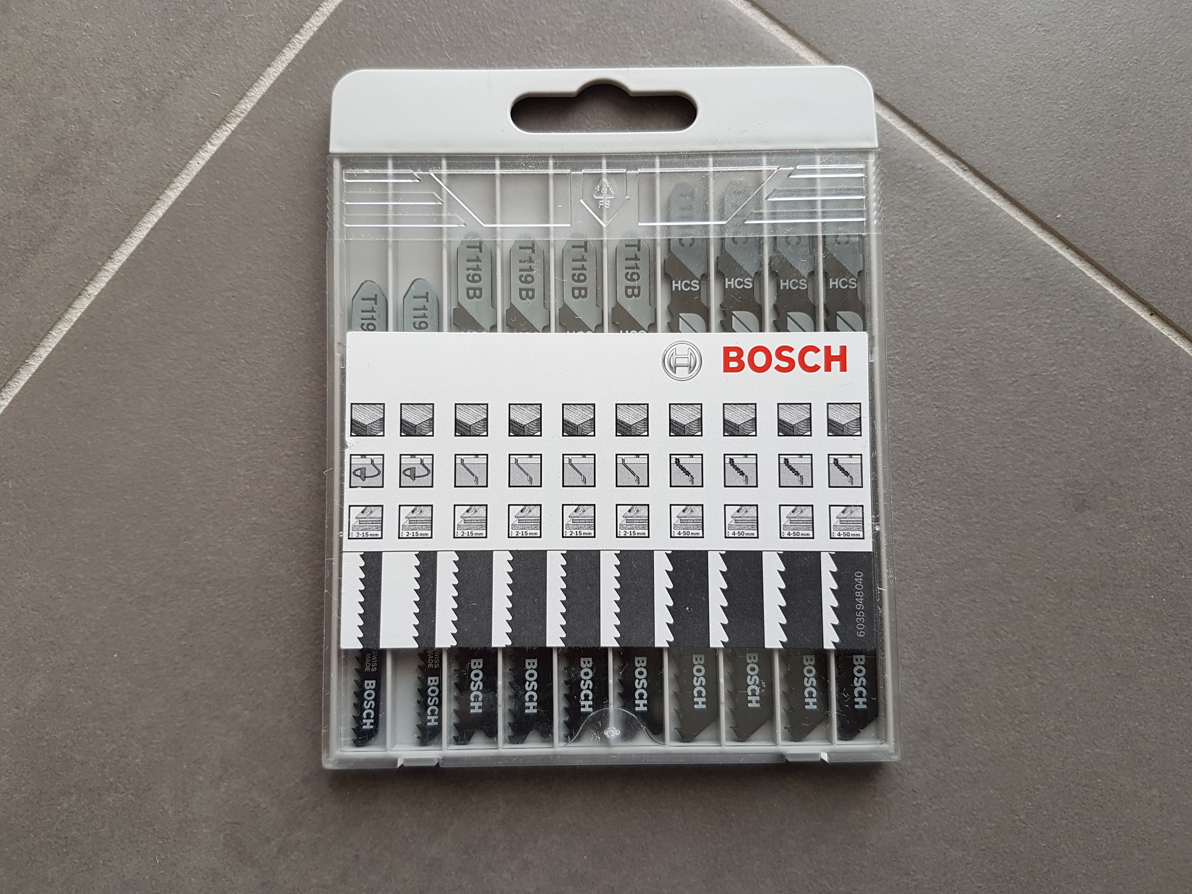 Bosch Kit 10 Lames Scie Sauteuse Bois T 119 / T 111 C