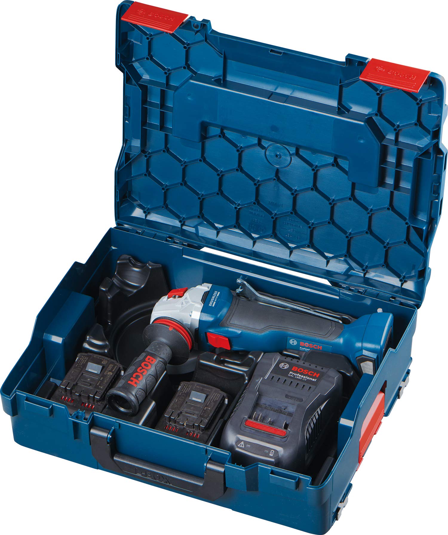 Bosch GWS 18V-10 meuleuse angulaire 125 mm 2x5,0 Ah