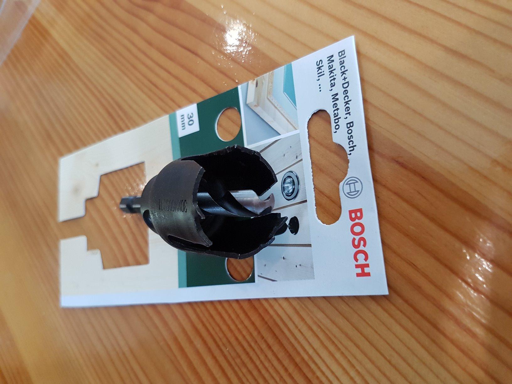 Bosch scie-cloche 2609256D10 75 mm pour spots