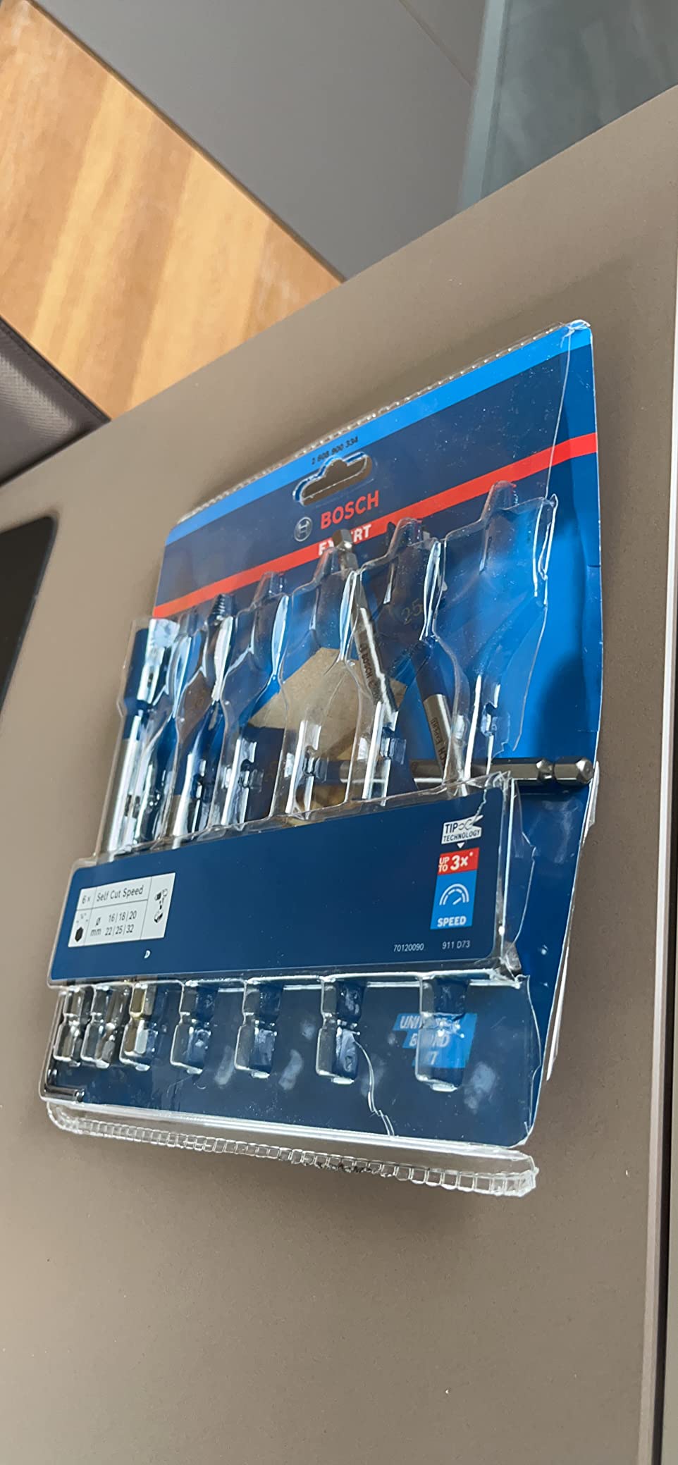 Bosch Expert Self Cut Speed mèche plate coffret 7 pièces