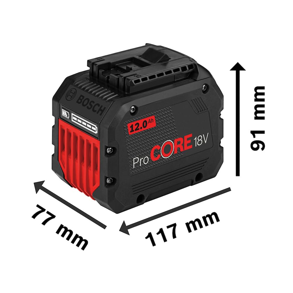 Bosch ProCORE18V batterie 18V 12.0 Ah carton