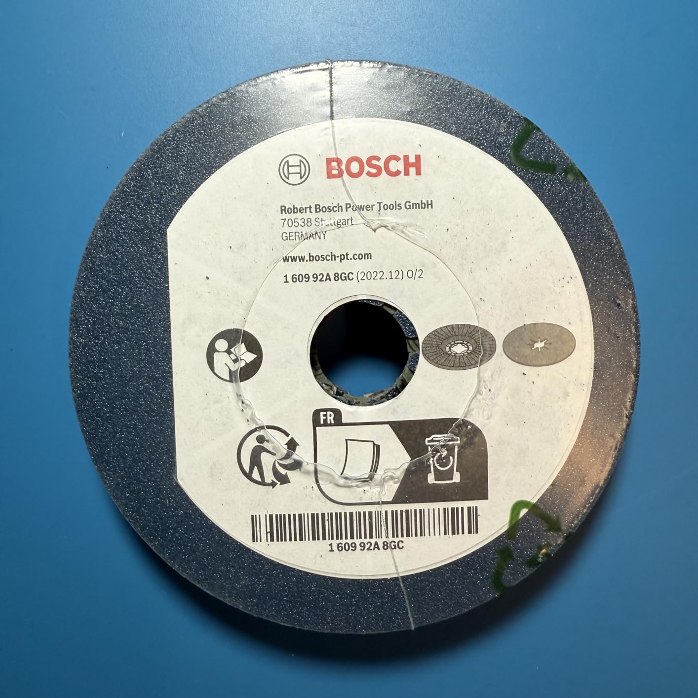Bosch PRO R574 disque fibre X-Lock 125 mm acier lot 12