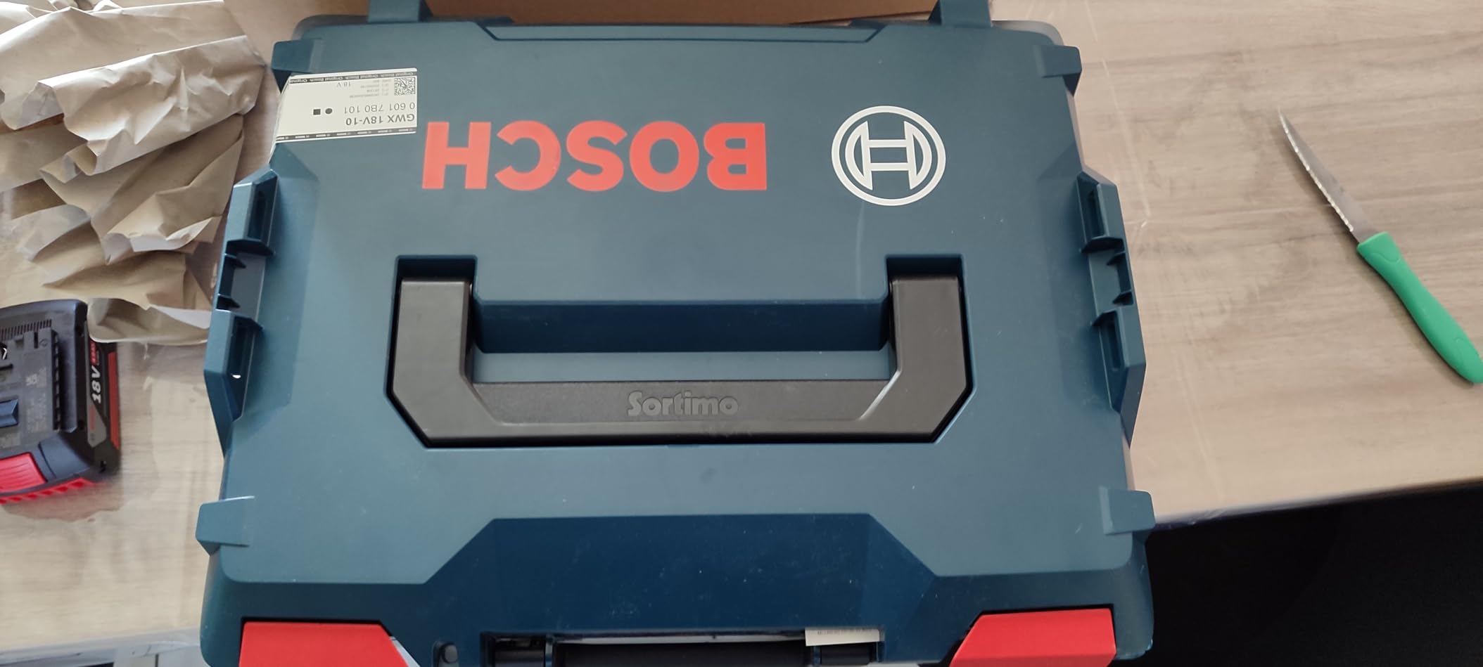 Bosch GWX 18V-10 meuleuse angulaire 125 mm carton sans fil