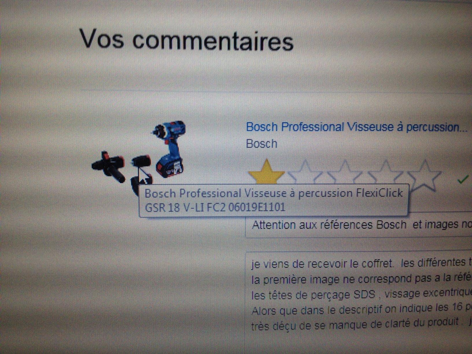 Bosch GSR 18V-LI FC2 FlexiClick visseuse percussion 18V