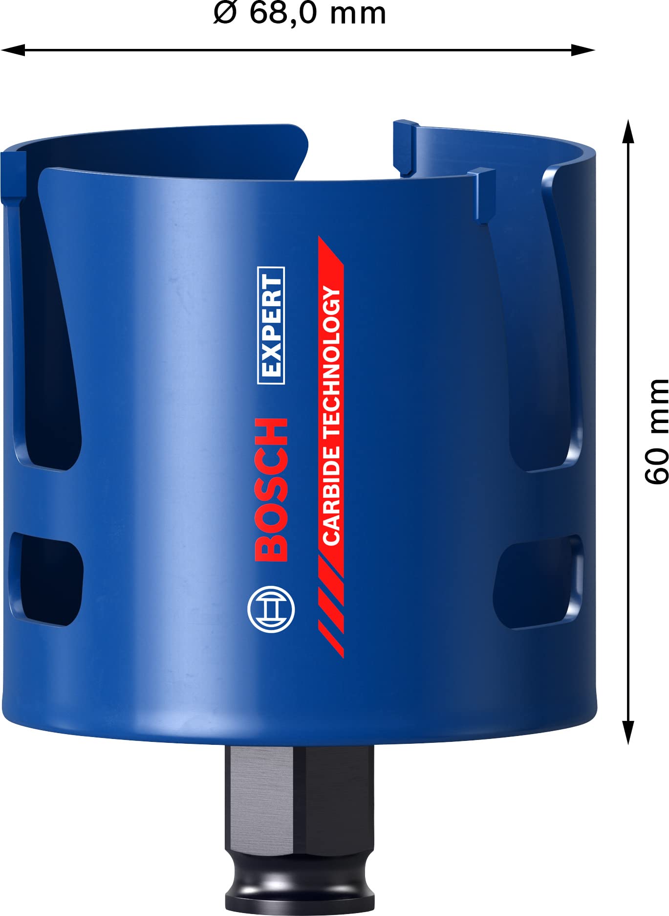 Bosch EXPERT scie trépan 68 mm Construction Material