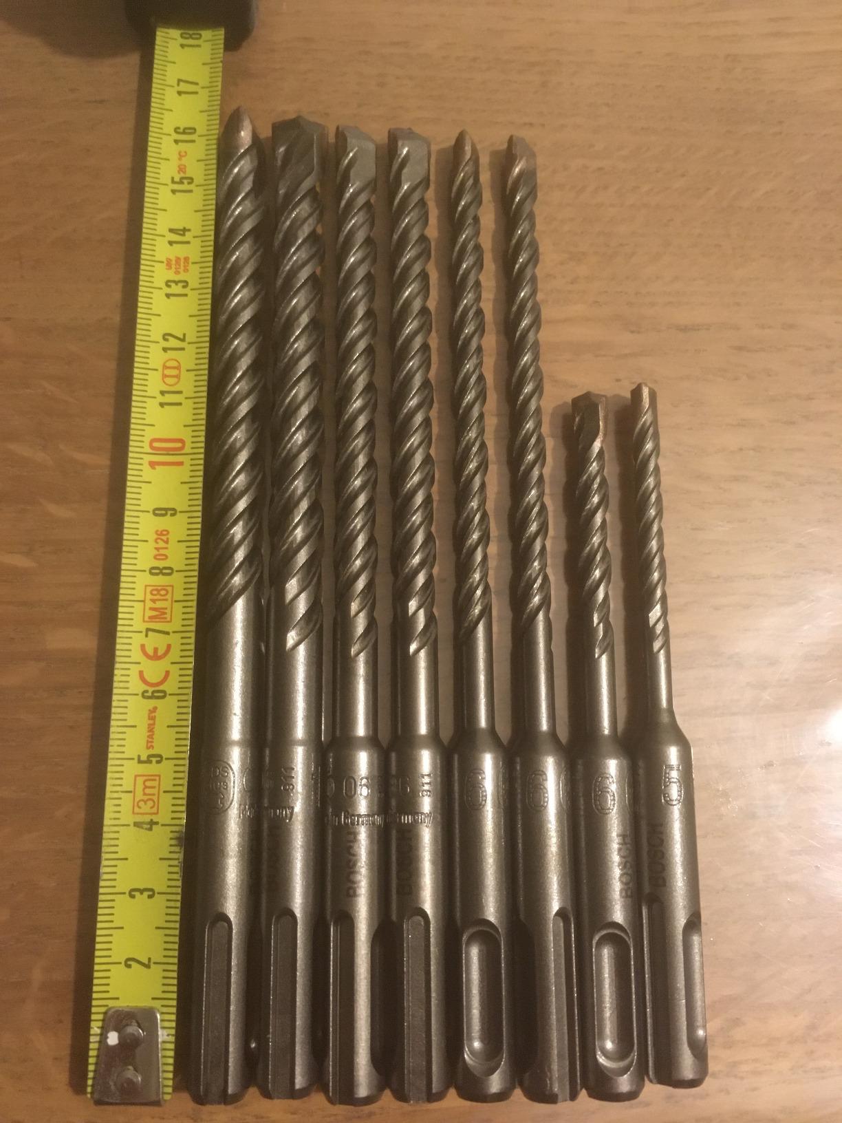 Bosch Forets coffret SDS plus béton 8 pièces