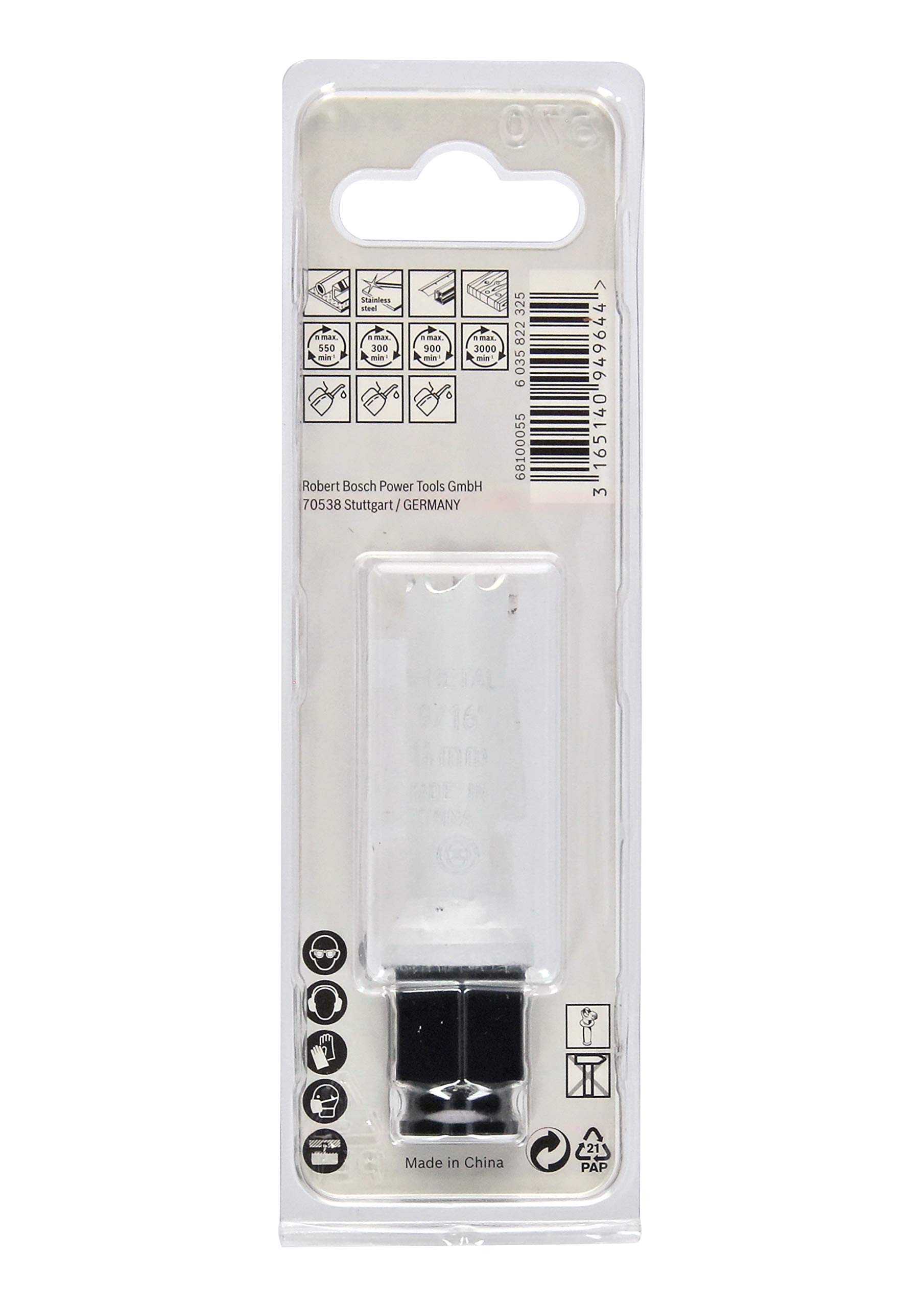 Bosch Progressor scie cloche 14 mm bois métal
