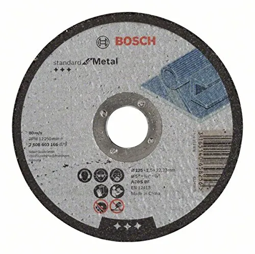 Bosch Disque tronçonner métal 125 mm PRO Metal